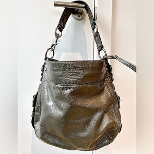 Coach Hobo Purse, Paten Leather Metallic